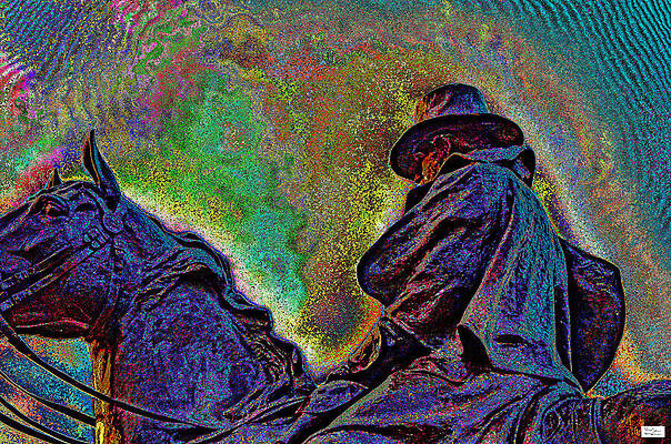 Wall Art featuring the photograph Was- Lone by Alex John Bergerman