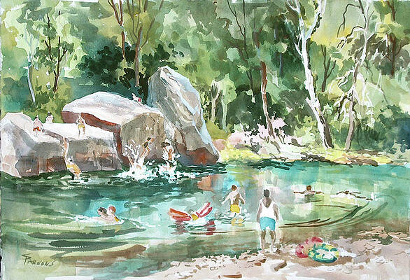 Long Pool #2 by Sheila Parsons