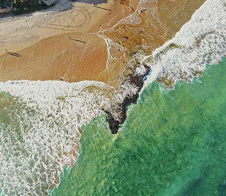 Natural Wall Art featuring the photograph Long Reef Beach No 2 by Andre Petrov