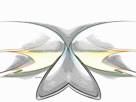 Drawing - Look To The Future by Rafael Salazar