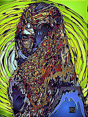 Wall Art featuring the painting Looking Back At 21 by Rafael Salazar