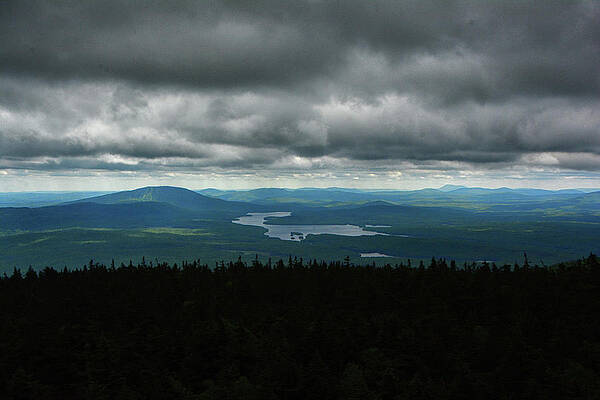 Looking South From Stratton Mountain Fire Tower 3 Print