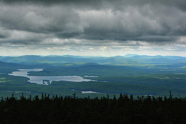 Looking South From Stratton Mountain Fire Tower 4 Print