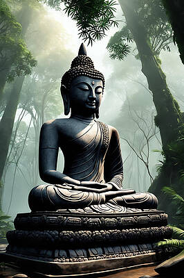 Digital Art - Lost Forest by The Luxury Art Collection