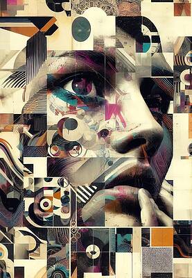 Intricate Digital Art - Lost In Thoughts... by Colin Hardman