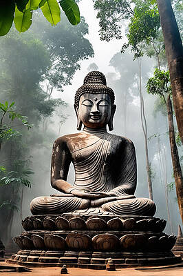 Digital Art - Lost Statue by The Luxury Art Collection