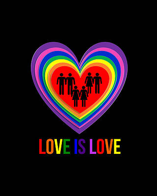 Love Is Love Lgbtq Print