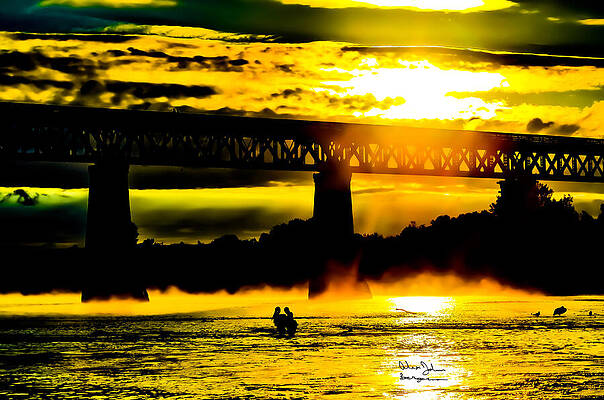 Wall Art featuring the photograph Sask- Love Sunning by Alex John Bergerman