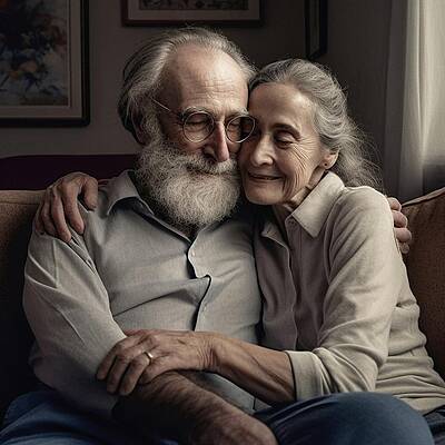 Loving Couple by Annalisa Rivera-Franz