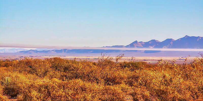 Arizona Photograph - Low Cloud In Arizona Desert by Tatiana Travelways