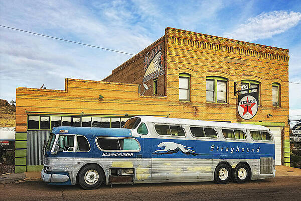 Transportation Wall Art featuring the photograph Lowel Street In Bisbee Arizona by Tatiana Travelways