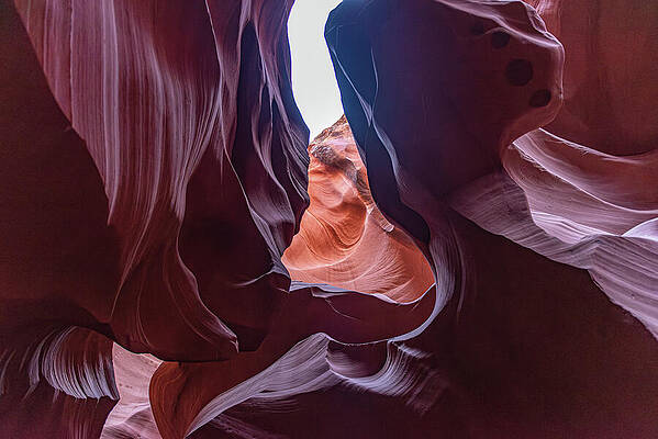 Sunlit Sandstone Caves Photograph