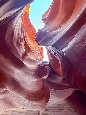 Majestic Antelope Canyon View Photograph