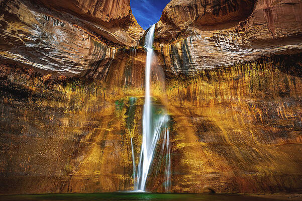 Unique Photograph - Lower Calf Creek Falls, Utah by Abbie Warnock