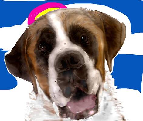 Mixed Media - Lugnut A Colorado Saint by Pamela Calhoun