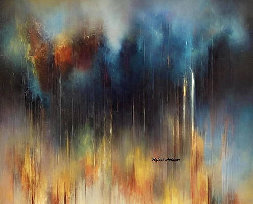 Nature Wall Art featuring the digital art Luminous Crescendo by Rafael Salazar