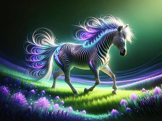 Black And White Wall Art featuring the digital art Luminous Halo by Bill And Linda Tiepelman