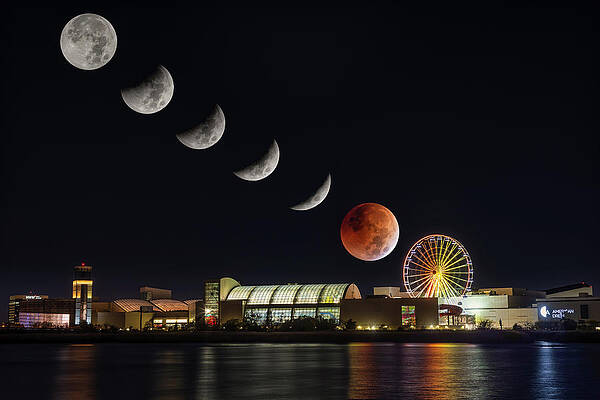Lunar Eclipse Sequence Print