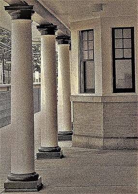 Wall Art featuring the photograph LV Train by John Linnemeyer