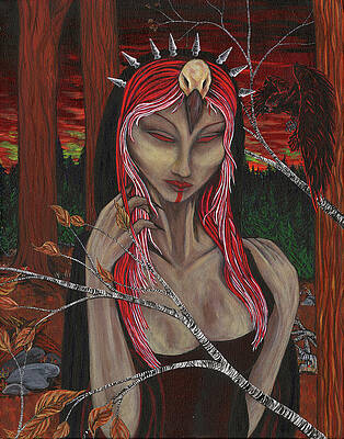 Wall Art featuring the painting Macha by Megan Thompson