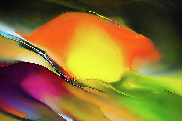 Color Wall Art featuring the digital art Macrocosm by Ursula Abresch
