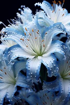 Vibrant Wall Art featuring the photograph Madonna Lily by Land of Dreams