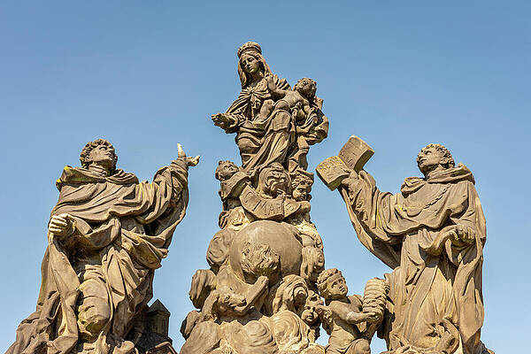 Madonna, Ss. Dominic and Thomas Aquinas by Chad Thunberg