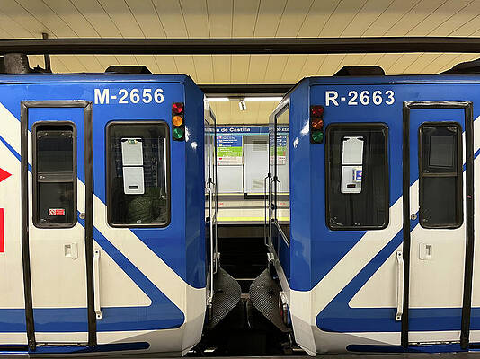 Spain Photograph - Madrid Metro by Richard Reeve