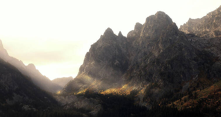 Wall Art featuring the photograph Magical Mountain Light by Dan Sproul