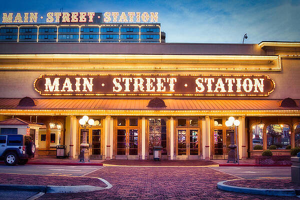 Las Vegas Photograph - Main Street Station Las Vegas by Tatiana Travelways