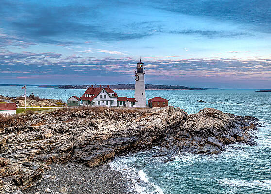 Maine Photograph - Maine Perfection by Veterans Aerial Media LLC