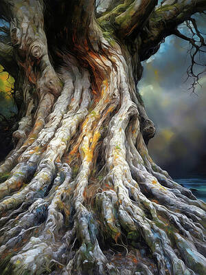 Majestic Ancient Tree by Ursula Abresch