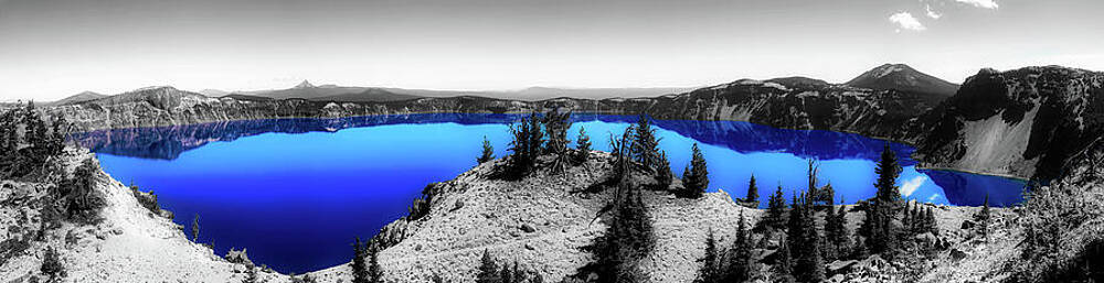 Majestic Crater Lake Panorama Wall Art