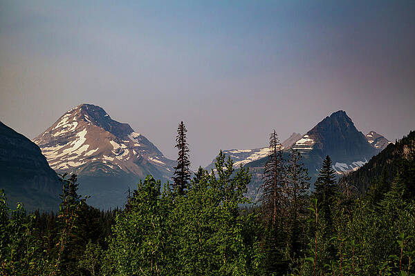 Majestic Mountain Peaks at Sunrise Wall Art