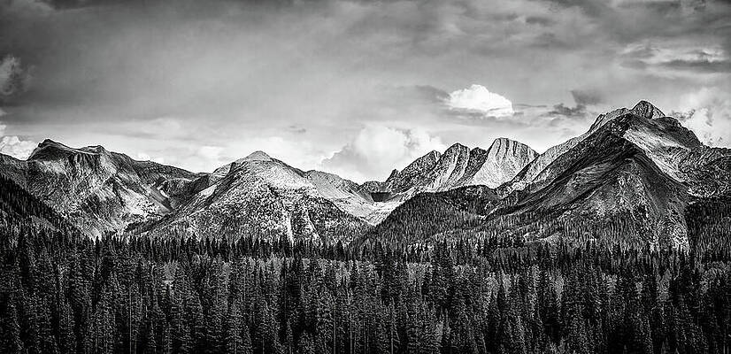 Majestic Mountain Range Wall Art