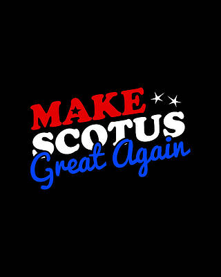 The Digital Art - Make The Supreme Court SCOTUS Great Again by Flippin Sweet Gear