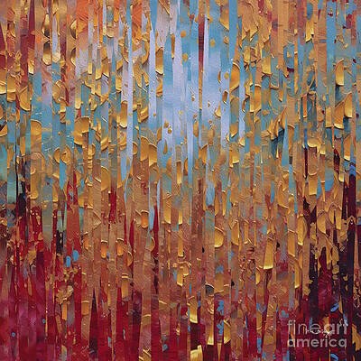 Wall Art featuring the painting Malachi 3 10. Floodgates Of Heaven by Mark Lawrence