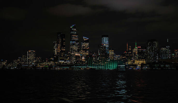 New York Photograph - Manhattan At Night 4 by Ron Long Ltd Photography