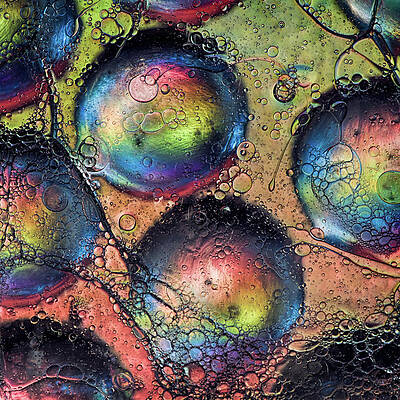 Abstract Photograph - Marbles by Ursula Abresch