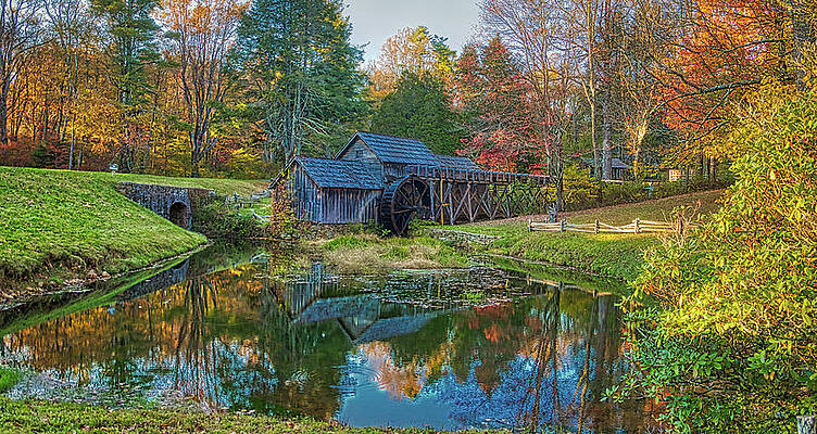 West Virginia Photograph - Marby Mill by Jonny D