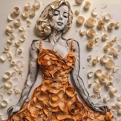 Digital Art - Marilyn by Paul Charles