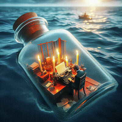 Digital Art - Maritime Memoirs by Deb Beausoleil