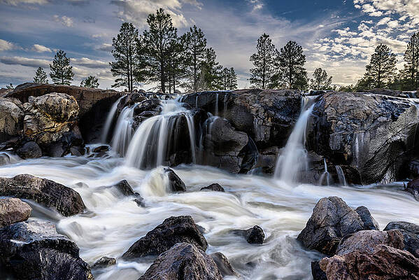 Lake Wall Art featuring the photograph Mary Falls by Matt Halvorson