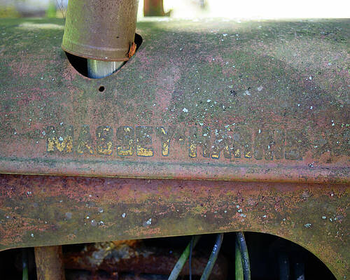 Wall Art featuring the photograph Massey Harris Pony Tractor - 2 by Flees Photos