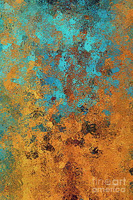 Anxious Painting - Matthew 6 34. Do Not Worry. Contemporary Christian Art, Anxiety Scripture by Mark Lawrence