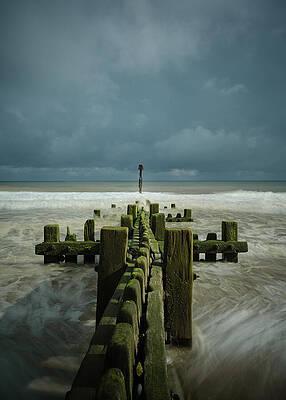 Dramatic Wall Art featuring the photograph Maundsley Blue by Charnwood Photography Fine Art