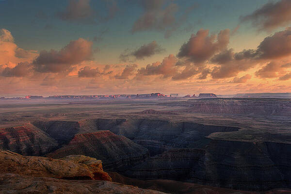 Horizon Wall Art featuring the photograph May 2024 Monument Valley by Alain Zarinelli