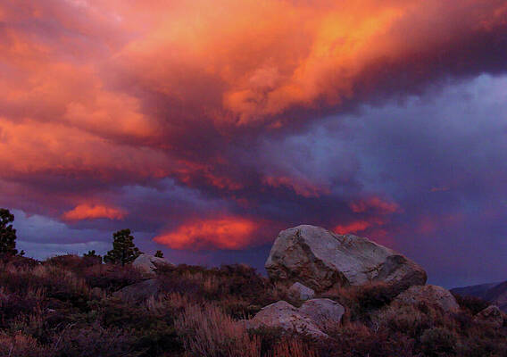 Sunset Photograph - May Storm by Bonnie Colgan