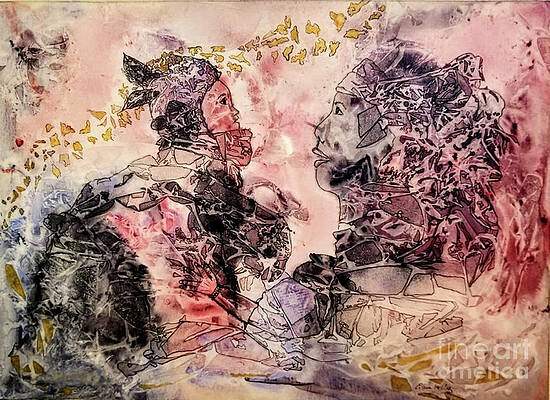 Wall Art featuring the painting Maya by Eileen Kelly