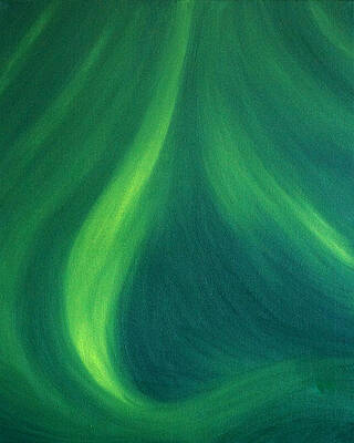 Wall Decor Painting - MCG No. 64 Abstract Oil Painting by Michel Cruz-Garcia